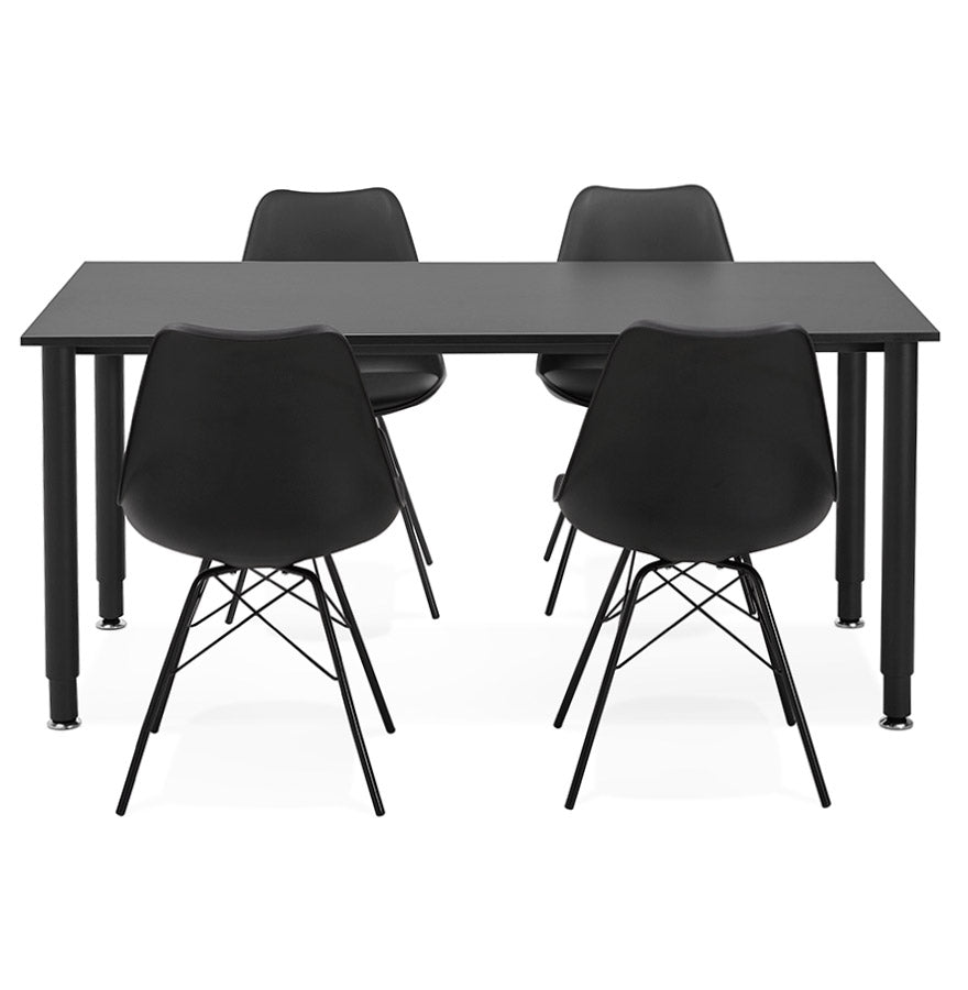 Bureau BURO - zwart - hout