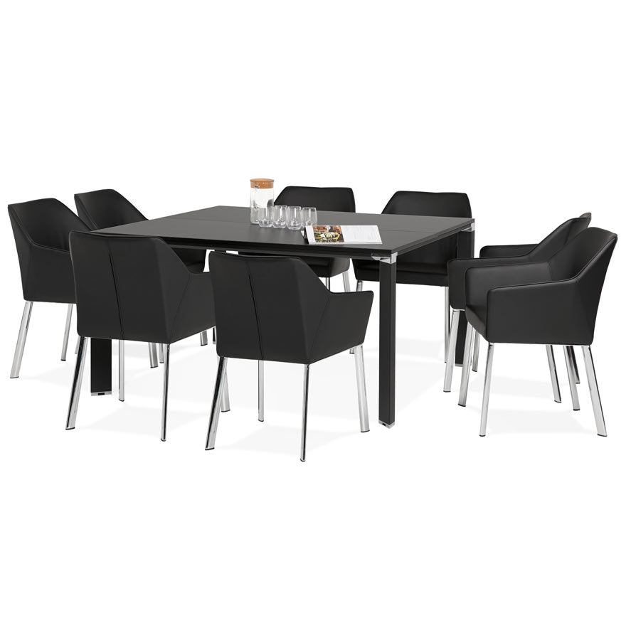 Bureau EFYRA - zwart - hout