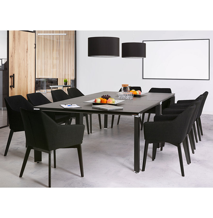 Bureau EFYRA - zwart - hout