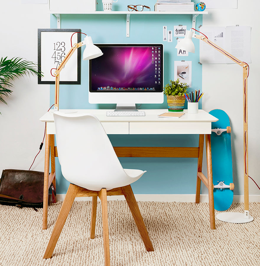 Bureau TRETO - wit - hout