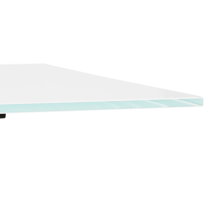 Bureau MAUD - wit - glas