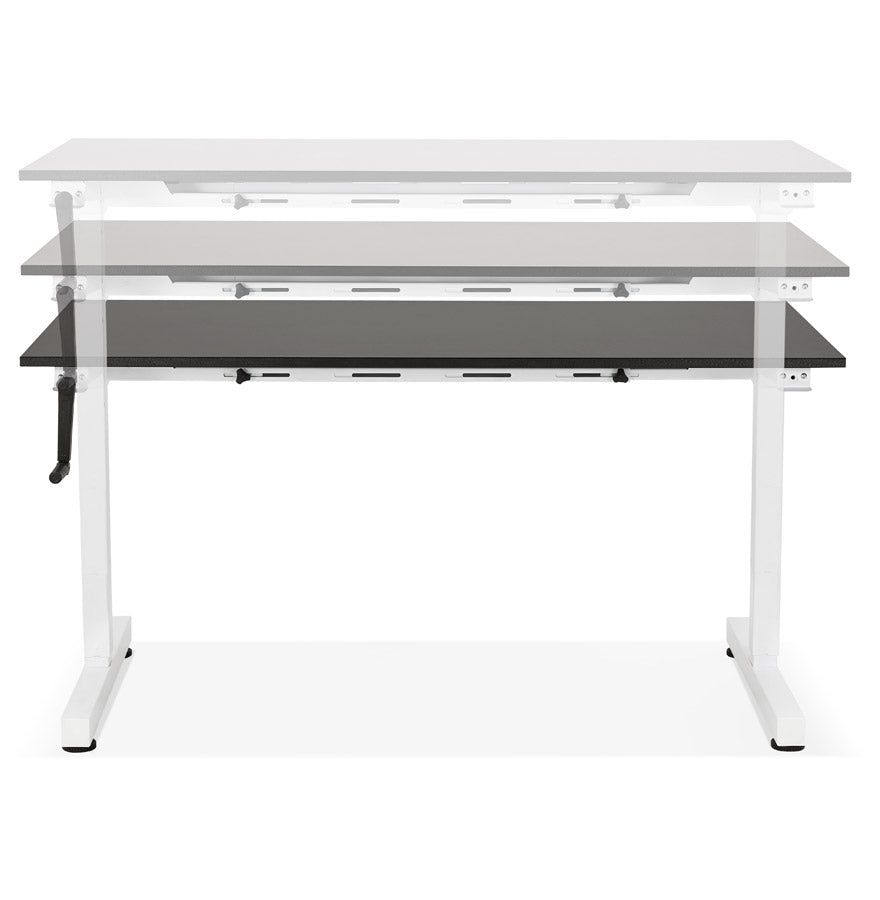 Bureau LEVIOSA - zwart - hout