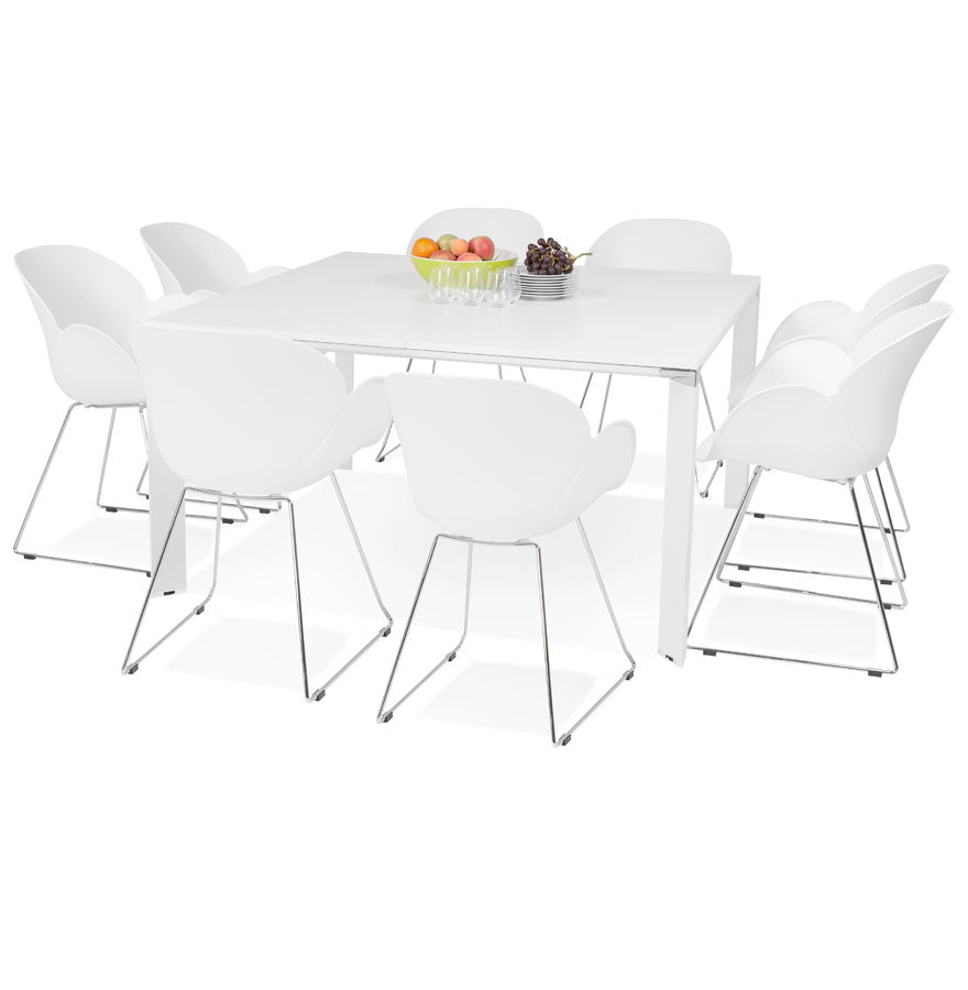 Bureau EFYRA - wit - hout - metaal