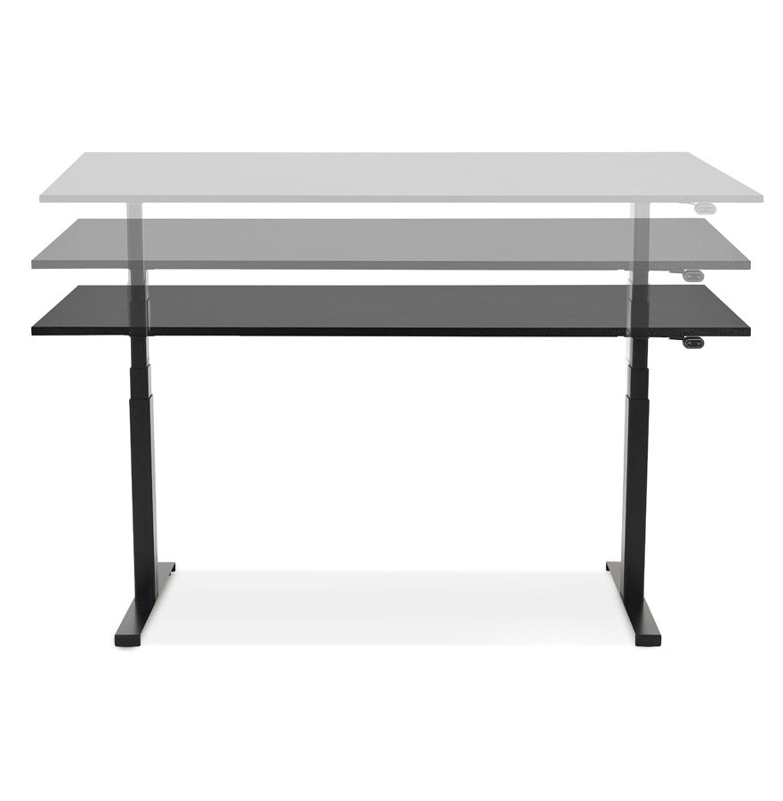 Bureau DROIDE - zwart - hout
