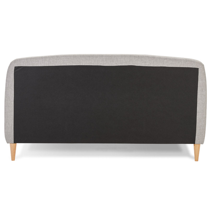 2 persoons bed DROME - lichtgrijs - stof