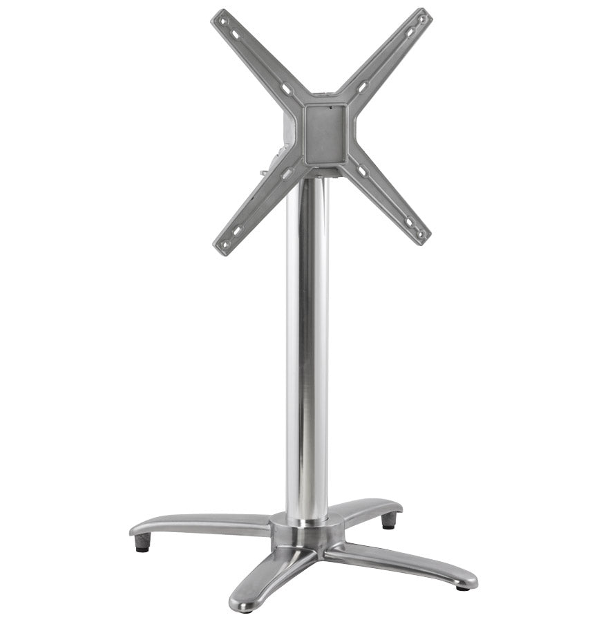 Tafelpoot - aluminium - aluminium