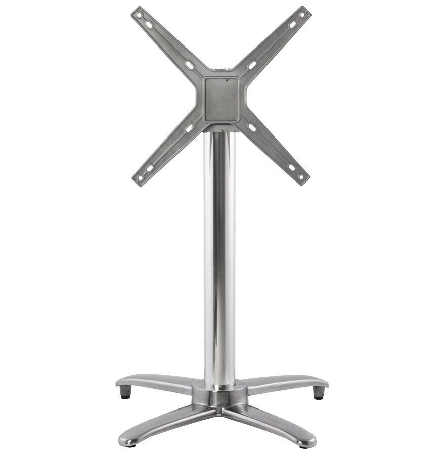 Tafelpoot - aluminium - aluminium