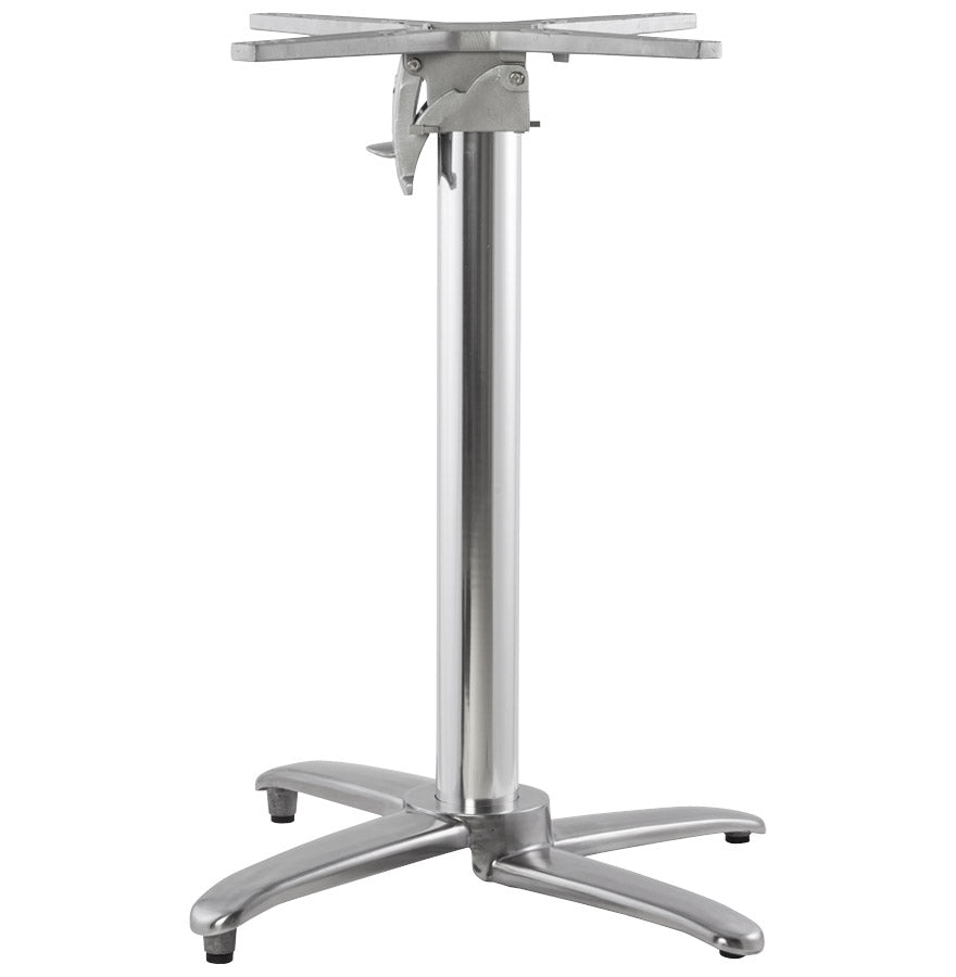 Tafelpoot - aluminium - aluminium
