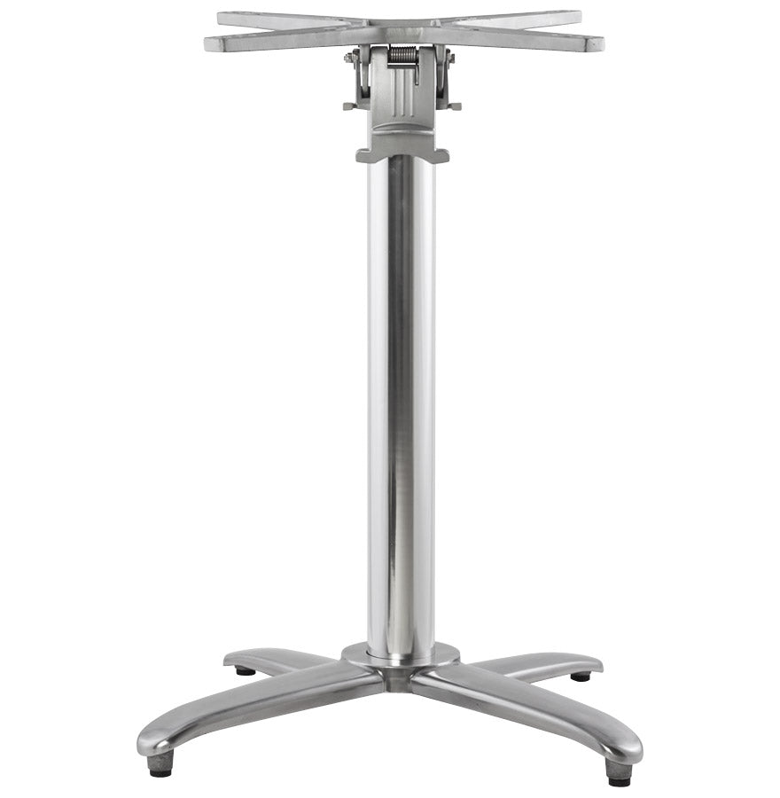 Tafelpoot - aluminium - aluminium