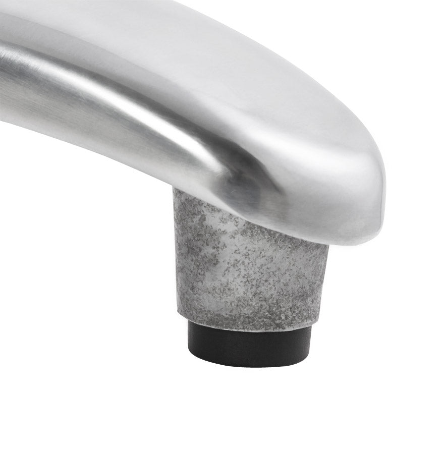 Tafelpoot - aluminium - aluminium