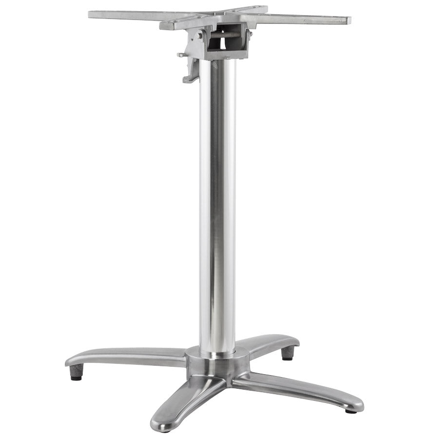 Tafelpoot - aluminium - aluminium
