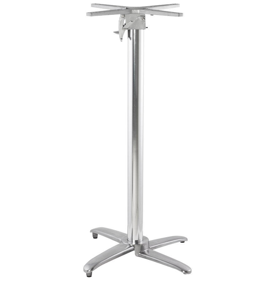 Tafelpoot - aluminium - aluminium