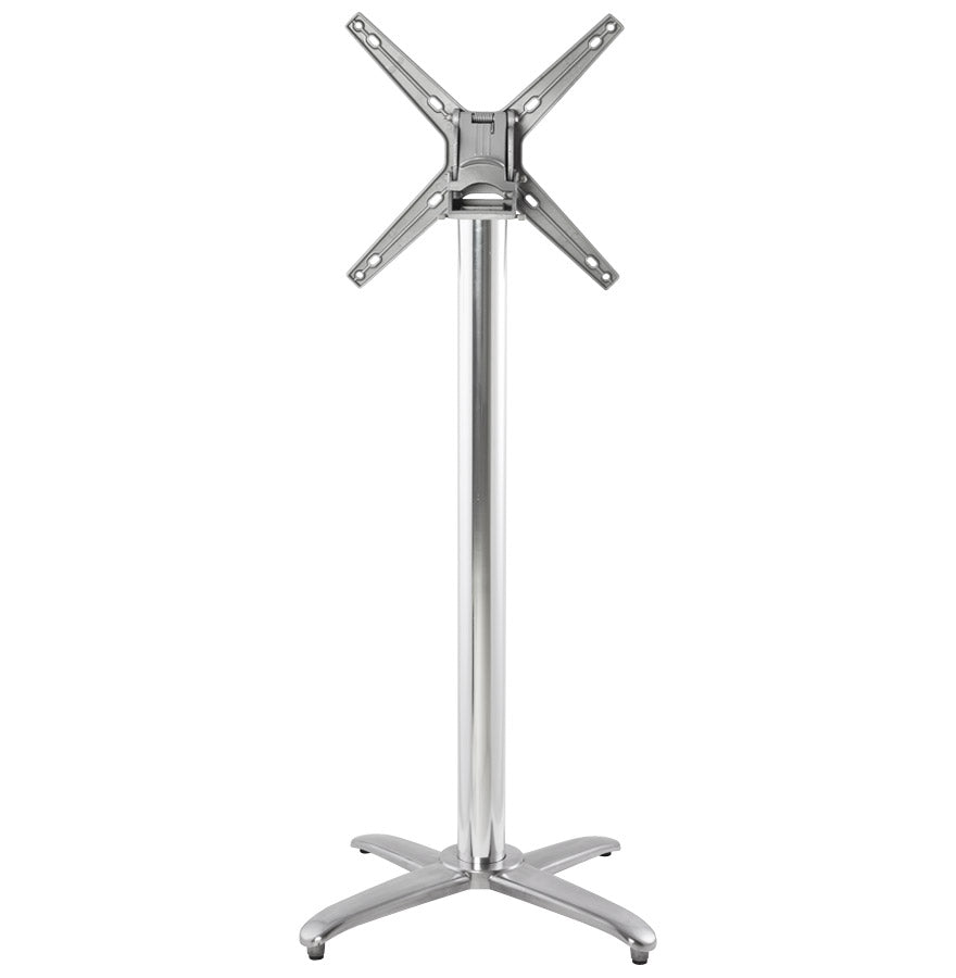 Tafelpoot - aluminium - aluminium