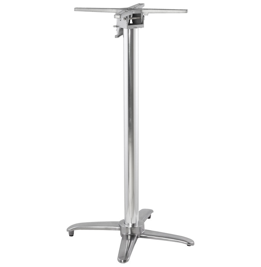 Tafelpoot - aluminium - aluminium