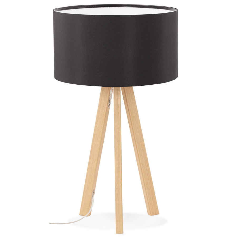 Tafellamp TRIVET - zwart - kunststof