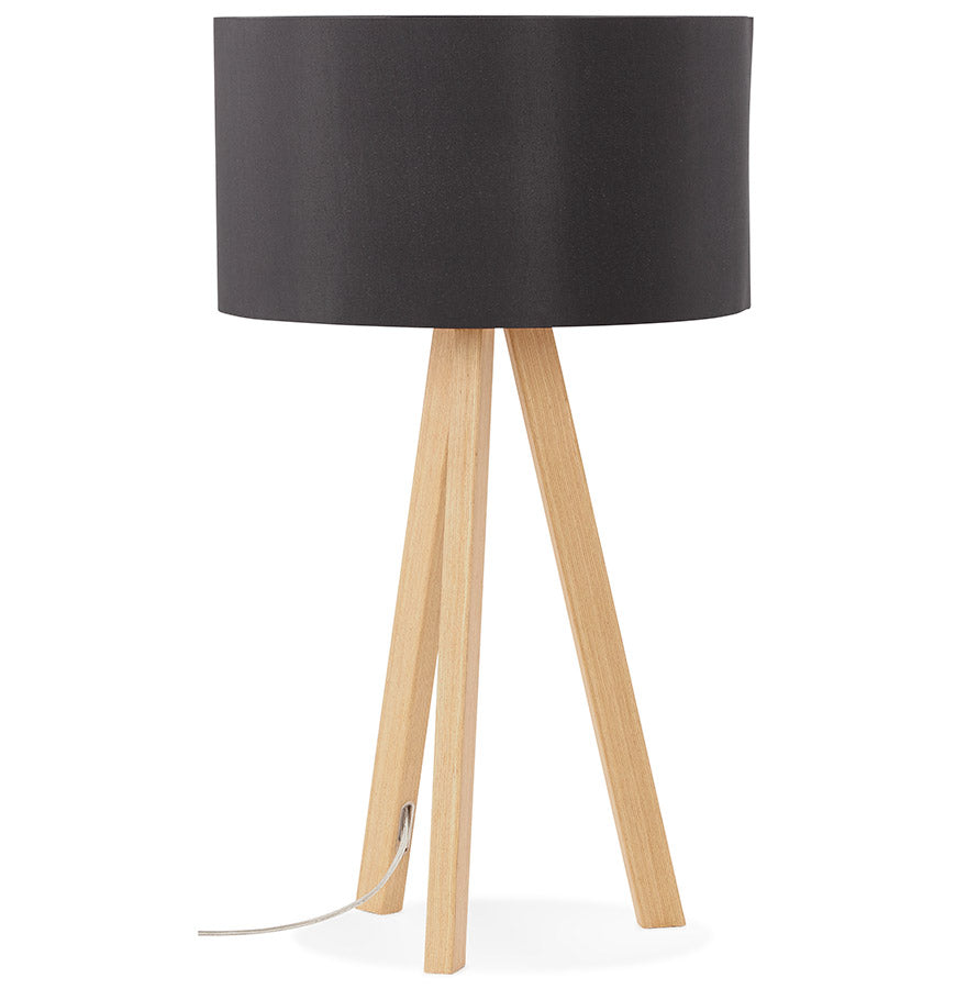 Tafellamp TRIVET - zwart - kunststof