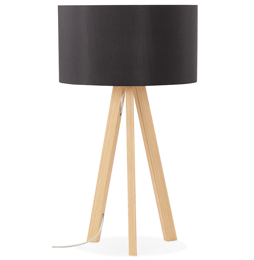 Tafellamp TRIVET - zwart - kunststof