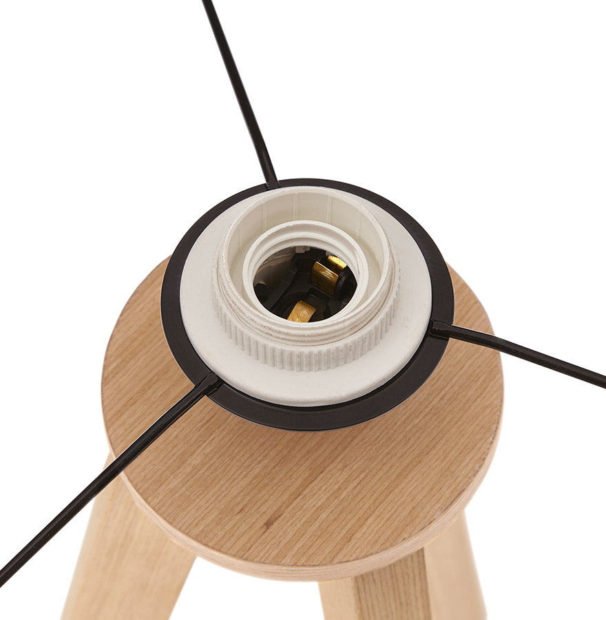 Tafellamp TRIVET - zwart - kunststof