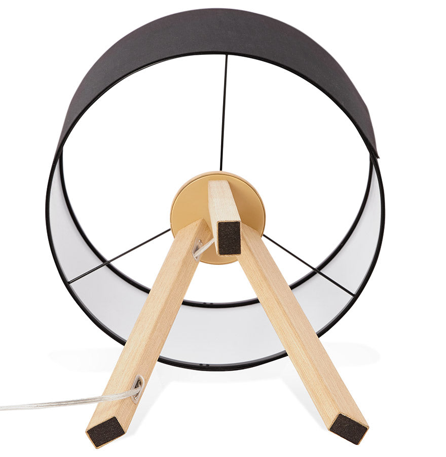 Tafellamp TRIVET - zwart - kunststof