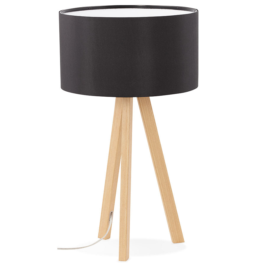 Tafellamp TRIVET - zwart - kunststof