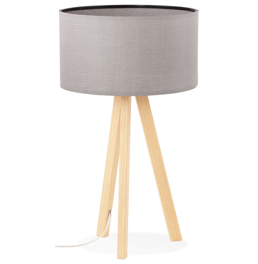 Tafellamp TRIVET - grijs - kunststof