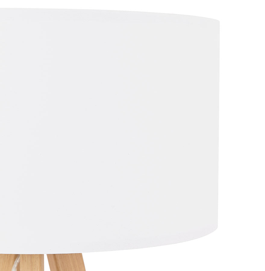 Tafellamp TRIVET - wit - kunststof
