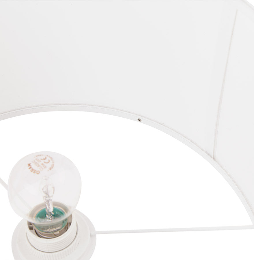 Tafellamp TIGUA - wit - kunststof