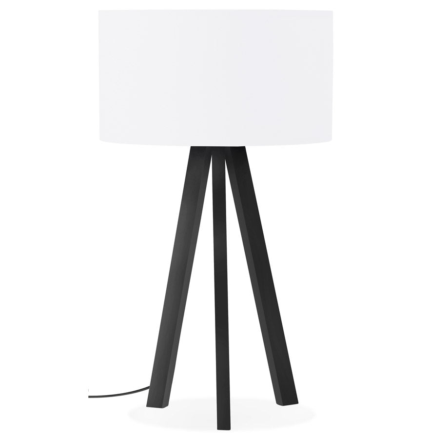 Tafellamp TRIVET - wit - kunststof