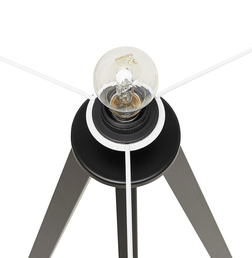 Tafellamp TRIVET - wit - kunststof