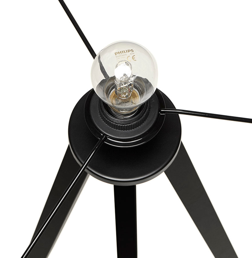 Tafellamp TRIVET - grijs - kunststof