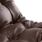 Fauteuil BOUDOIR - bruin - kunstleer