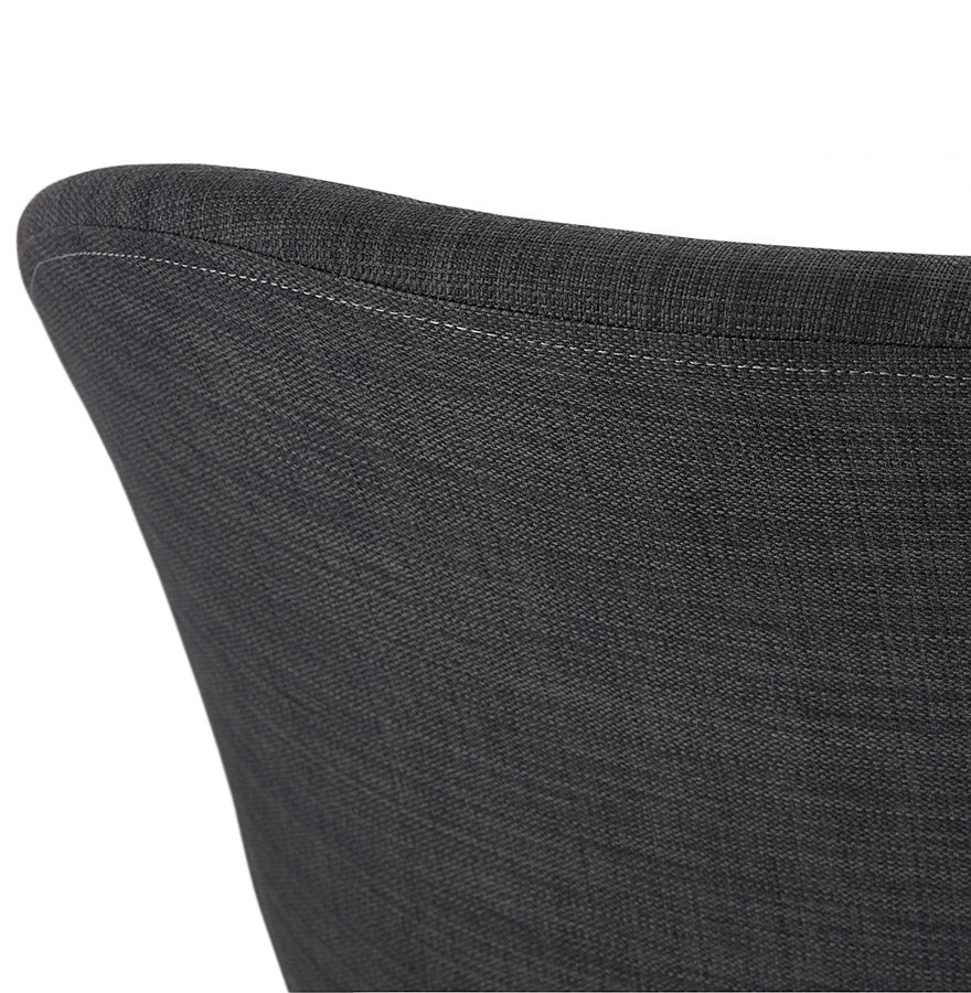 Chair TEXINA - dark gray - fabric