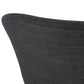 Chair EQUIUM - dark gray - fabric