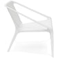 Fauteuil SOLEADO - wit - kunststof