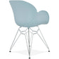 Stoel CHIPIE - blauw - kunststof