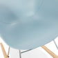 Schaukelstuhl KNEBEL - blau - Kunststoff