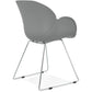 Chair TESTA - gray - plastic