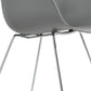 Chair TESTA - gray - plastic
