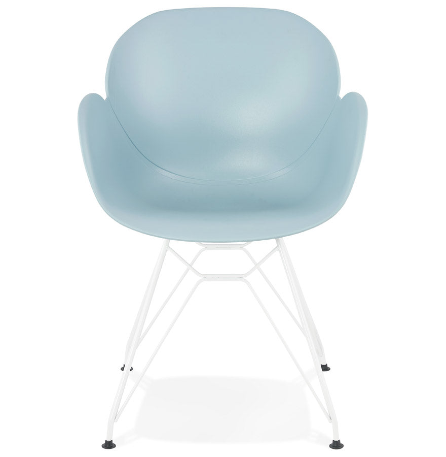 Chair PROVOC - blue - plastic