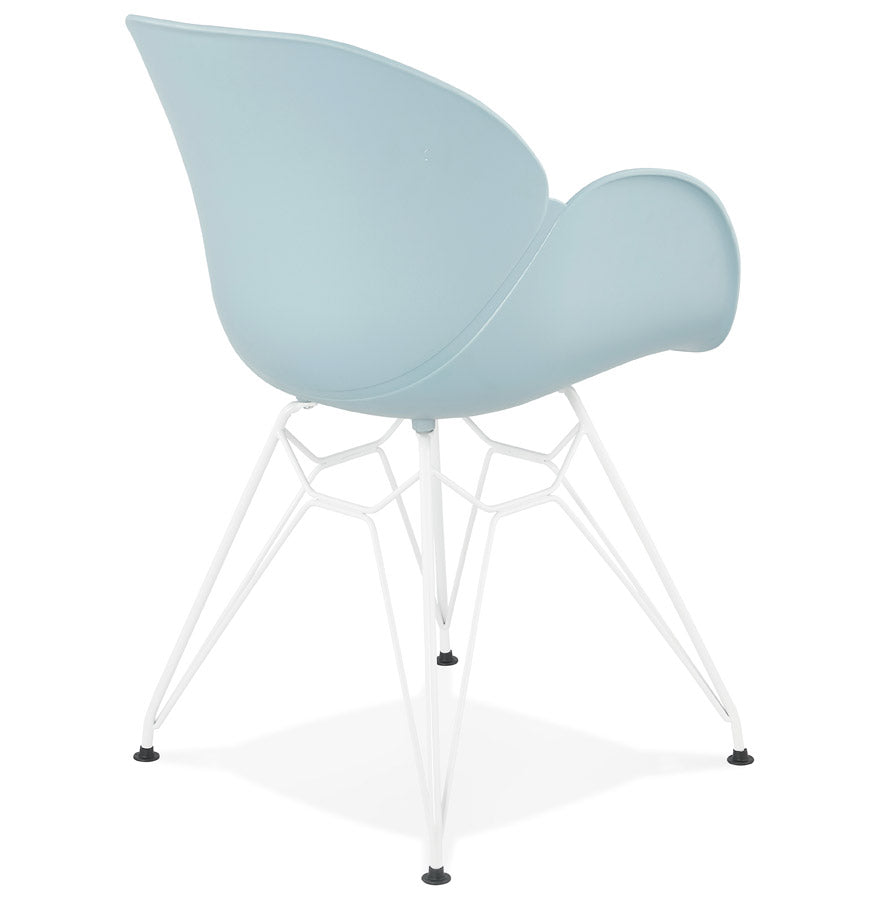 Chair PROVOC - blue - plastic