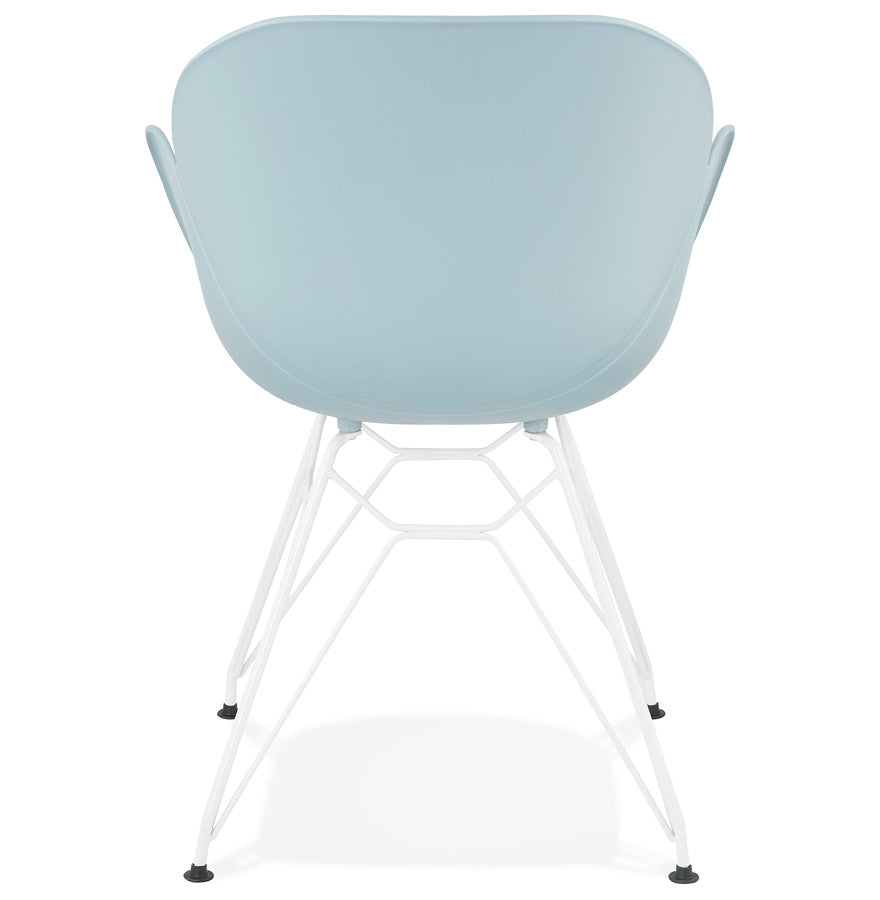 Chair PROVOC - blue - plastic