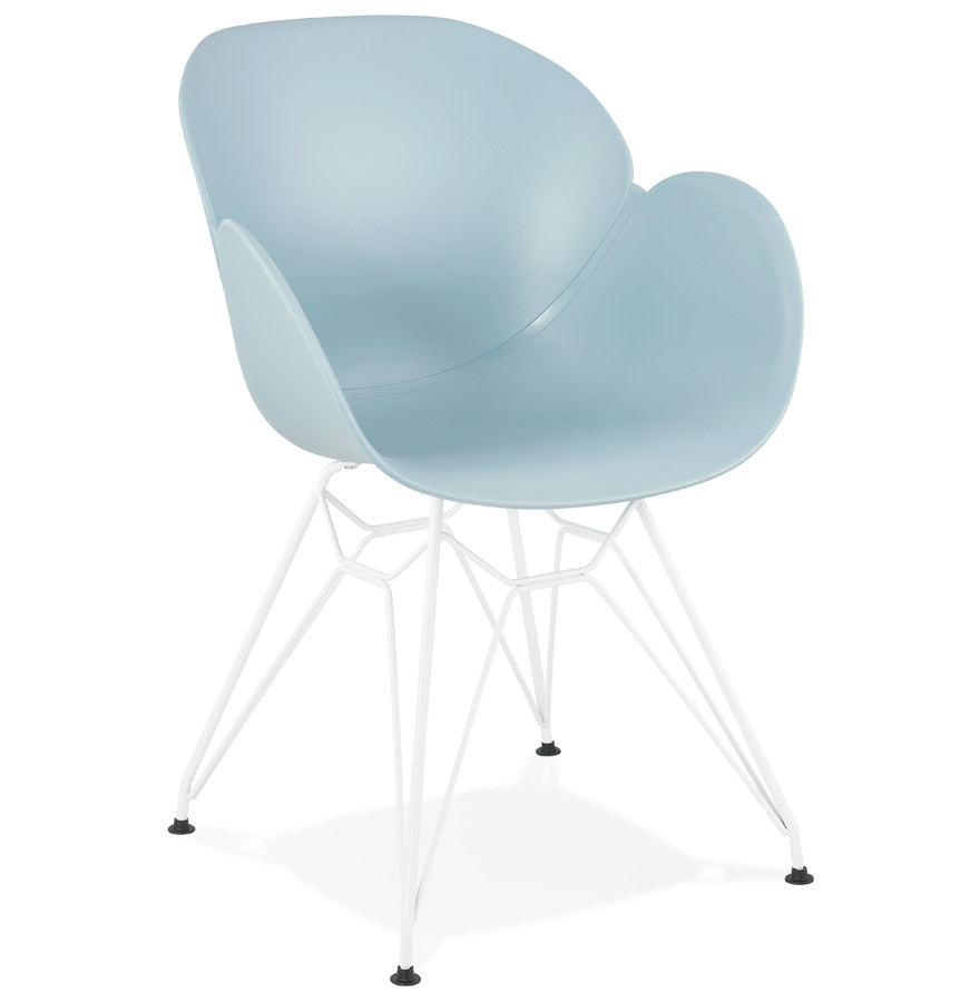 Chair PROVOC - blue - plastic