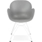 Chair PROVOC - gray - plastic