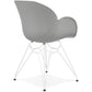 Chair PROVOC - gray - plastic