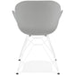 Chair PROVOC - gray - plastic