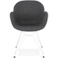 Chair LIDER - dark gray - fabric