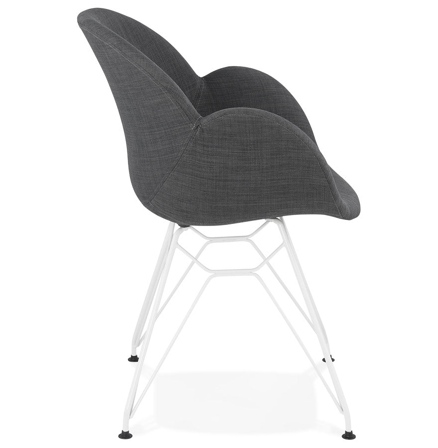 Chair LIDER - dark gray - fabric