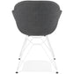 Chair LIDER - dark gray - fabric