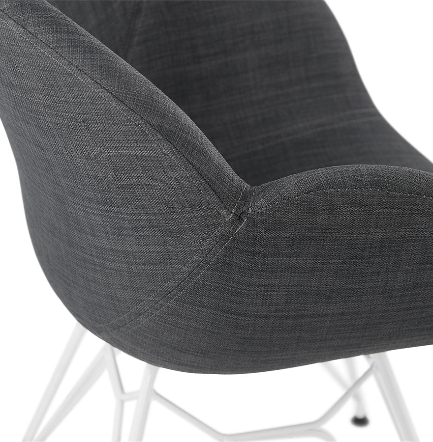 Chair LIDER - dark gray - fabric