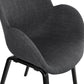 Chair ELEGANS - dark gray - fabric